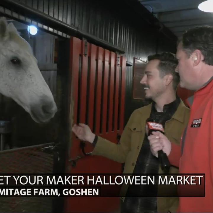Hayrides and horses are just a few things you can expect at Meet Your Maker Halloween Market